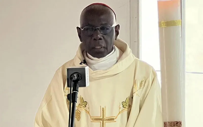 Robert Cardinal Sarah addressing members of the National Episcopal Conference of Cameroon (NECC). Credit: NECC