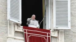Pope Francis delivers the Angelus address on Jan. 8, 2023. | Vatican Media