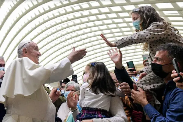 "Supreme rule regarding fraternal correction is love": Pope Francis at Wednesday Audience