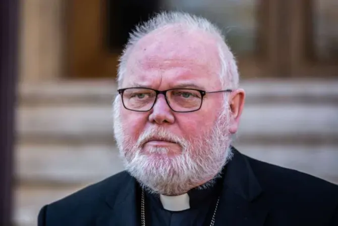 Cardinal Reinhard Marx, pictured in Rome Feb. 24, 2019./ Daniel Ibáñez/CNA.