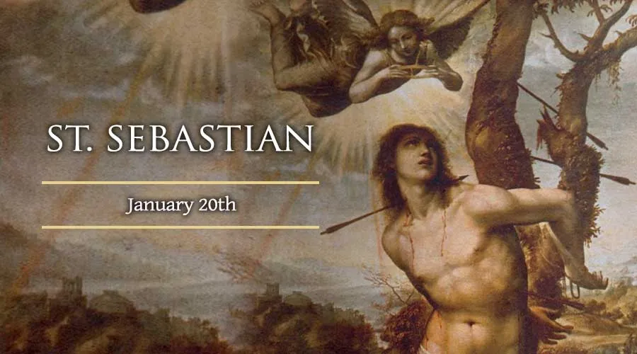 Today we celebrate St. Sebastian, patron saint of archers, soldiers and