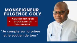 Mons. Fulgence Coly, elected Diocesan Administrator of Senegal’s Ziguinchor Diocese. Credit: Fidespost