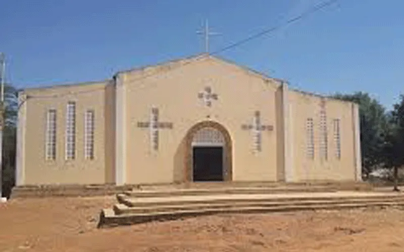 Saint Germaine Parish Marsassoum vandalized by unidentified individuals.