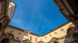 Skyline of the Octagonal Court in Pio-Clementino Museum, Vatican City. Credit: silverfox999/Shutterstock
