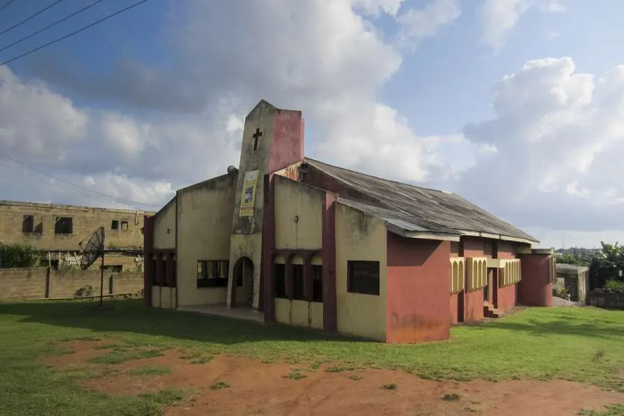 Catholic church, in the city of Akure, the largest city in Ondo State, Nigeria. Via Shutterstock