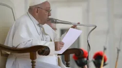 Pope Francis spoke about apostolic zeal and the example of Korean martyr St. Andrew Kim Taegon at the Wednesday general audience in St. Peter's Square on May 24, 2023. | Vatican Media
