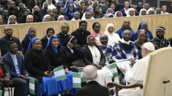 Pope Francis meets with Nigerians living in Rome on March 25, 2024. / Credit: Vatican Media