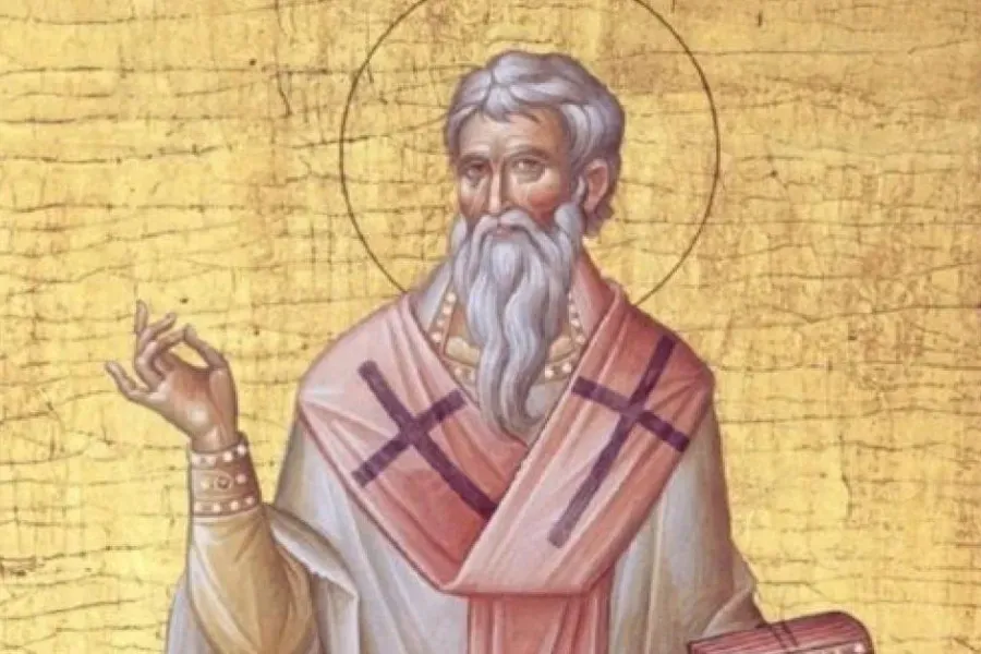 St. Irenaeus of Lyons (c. 130-202). Public Domain.