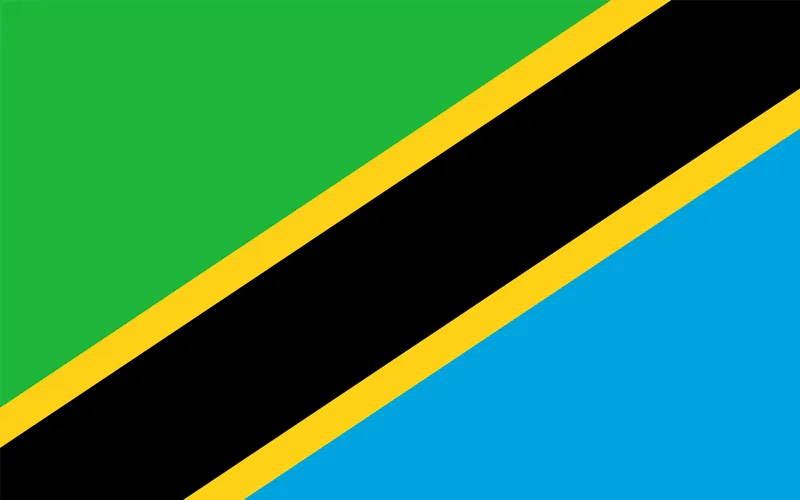 Flag of Tanzania. Credit: Public Domain
