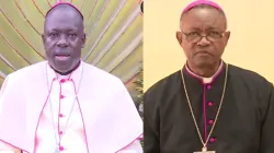 Archbishop Gervais Nyaisonga  (left) and Archbishop Isaac Amani Massawe  (right) appealing for peace in Tanzania ahead of general elections scheduled for October 28.