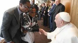 Pope Francis spoke to participants in a Feb. 16-18, 2023, conference on how pastors and laypeople can work together better | Vatican Media