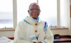 Archbishop Buti Joseph Tlhagale of South Africa's Johannesburg Archdiocese. Credit: Sacred Photos ZA/Sheldon Reddiar