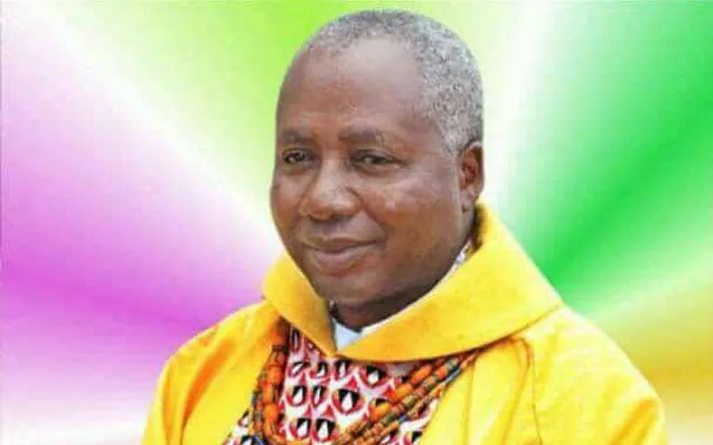 Mons. Moïse Touho, appointed Bishop of Togo's Catholic Diocese of Atakpamé on 26 Ocotober 2022. Credit: Diocese of Atakpamé