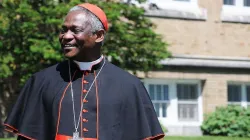 Cardinal Peter Turkson, prefect of the Dicastery for Promoting Integral Human Development. / Lee Ferris/Mount Saint Mary's College.