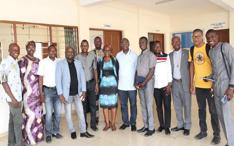 UCAP Members at the end of their Annual Recollection that held at the Don Bosco Centre in Akosséwa (Lomé), Sunday December 1, 2019. / UCAP-Togo