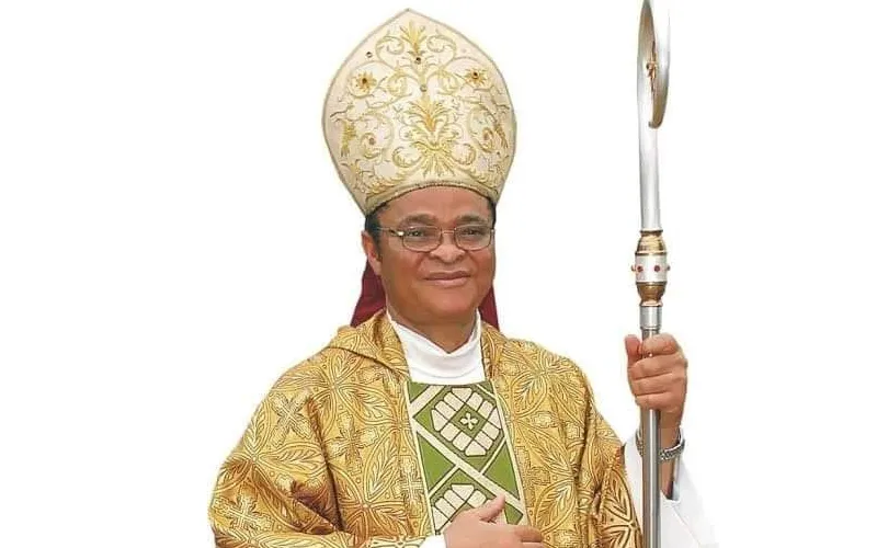 Archbishop-elect Lucius Iwejuru Ugorji, elected  President of the Catholic Bishops’ Conference of Nigeria (CBCN) on 09 March 2022. Credit: Catholic Broadcast Commission,Nigeria.