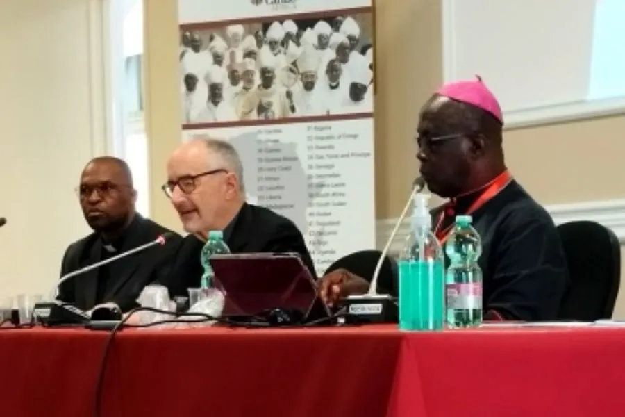 Address by Mr Francesco Pinelli (temporary Caritas Internationalis administrator) at the opening session of the Caritas Africa Regional Assembly Rome, 08 May 2023. Credit: Caritas Africa