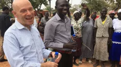 U.S. Ambassador in South Sudan,  Thomas Hushek during his visit to the education and health facility of the Loreto Sisters in the Catholc Diocese of Rumbek on February 19, 2020. / Loreto Sisters, Rumbek, South Sudan