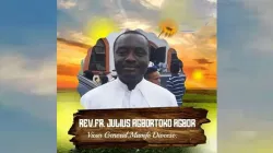 Mgsr. Julius Agbortoko Abbor, Vicar General of Cameroon's Mamfe Diocese freed after spending three days in captivity. Credit: Mamfe Diocese