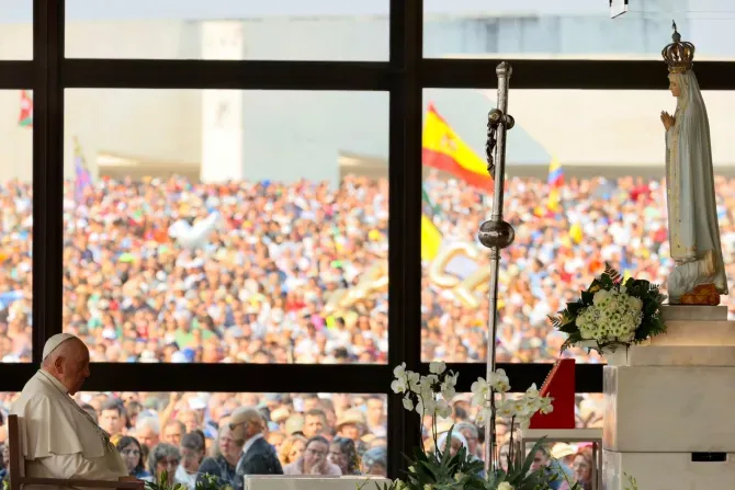 Pope Francis Prays the Rosary in Fátima with Young People with Disabilities