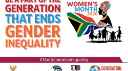 Official Logo for the Women's Day celebration in South Africa.
