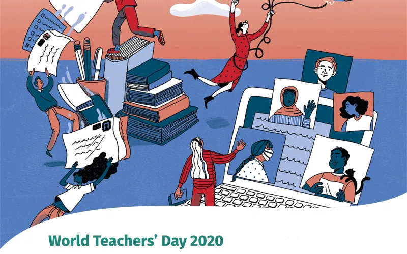 A Poster for World Teachers’ Day 2020. / UNESCO