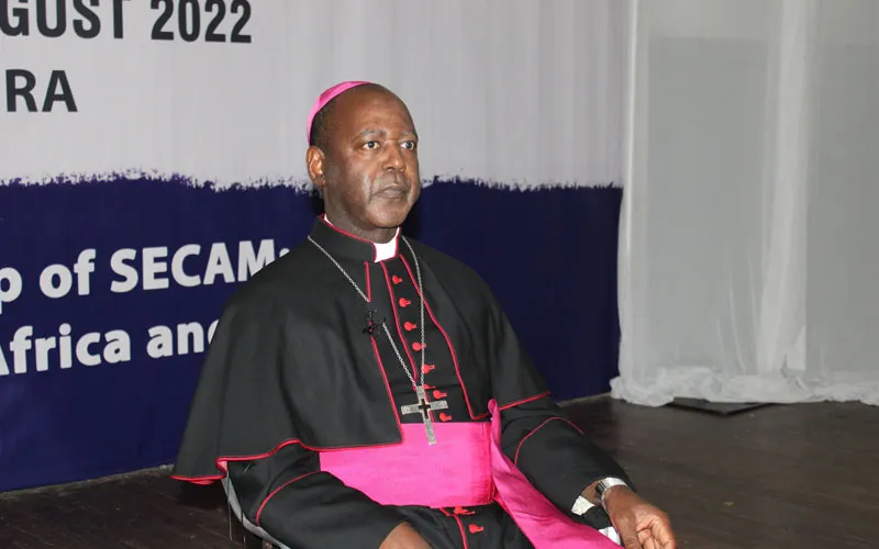 Bishop Lúcio Andrice Muandula, re-elected as the second Vice President of the Symposium of Episcopal Conference of Africa and Madagascar (SECAM). Credit: ACI Africa