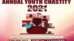 A poster announcing the 2021 Youth Chastity Conference / Courtesy Photo
