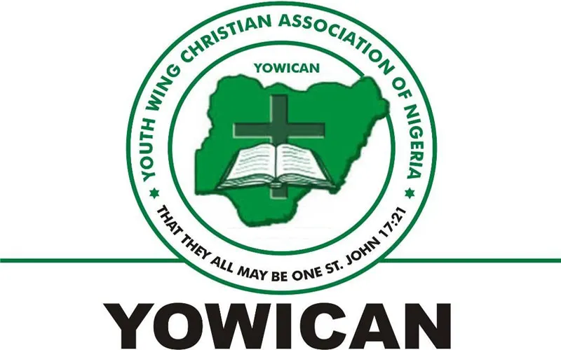 The Logo of the Christian Association of Nigeria (CAN) Youth Wing (YOWICAN). The Youth leaders have bemoaned the spate of kidnappings in the country calling on the government to act. / Courtesy Photo