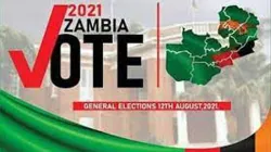 Poster announcing the August 12 general elections in Zambia. Credit: Courtesy Photo