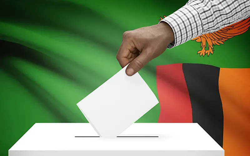 An image showing vote casting in Zambia. Credit: Courtesy Photo