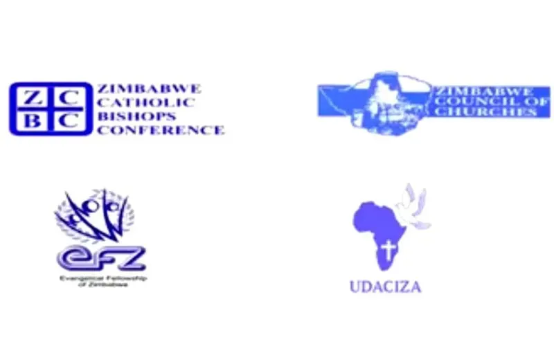 Logos of the members of Zimbabwe Heads of Christian Denominations (ZHOCD) Credit: ZHOCD/Facebook