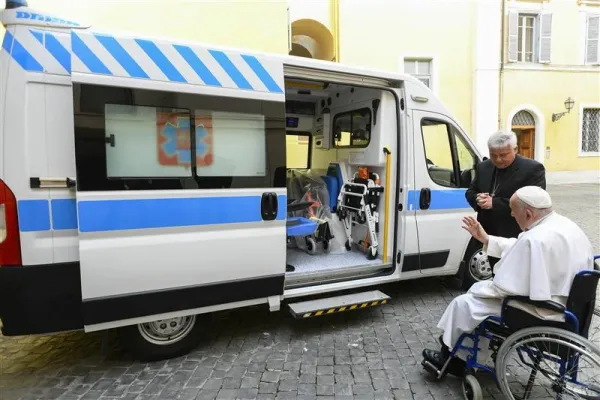 Pope Francis Sending Cardinal Krajewski Back to Ukraine to Deliver Four More Ambulances
