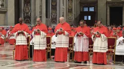 A consistory in St. Peter's Basilica, June 28, 2017. Credit: L'Osservatore Romano.