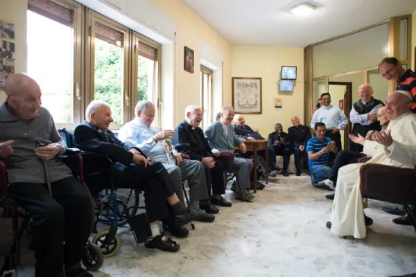 "Aging is not a disease but a privilege": Pope Francis Tells Elderly Priests