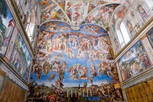 The Sistine Chapel. Credit: Shutterstock.