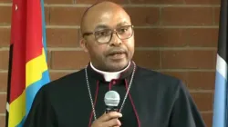 Bishop Thulani Victor Mbuyisa at the G20 Presidency Summit in South Africa. Credit: South African Catholic Bishops Conference (SACBC)