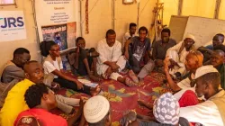JRS conducting MHPSS activities in Renk, South Sudan, as part of the response to the conflict in Sudan (Jesuit Refugee Service). Credit: JRS