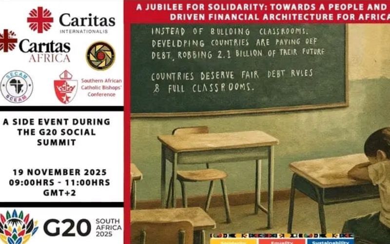 Official of Bishops’ Conference in Southern Africa Urges G20 Leaders to Courageously Reform Global Debt System