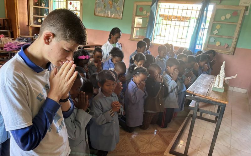 American Teen Breathes Life into Rosary Devotion among Children in Madagascar
