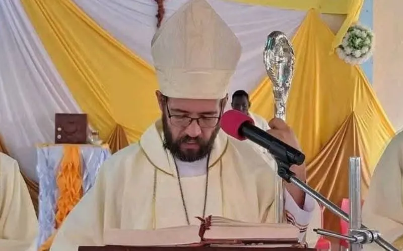 Bishop Christian Carlassare of the Catholic Diocese of Bentiu in South Sudan. Credit: Radio Good News 89 FM