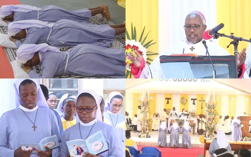 “Follow in the footsteps of the Blessed Virgin Mary”: Tanzanian Catholic Archbishop to Sisters at Perpetual Profession