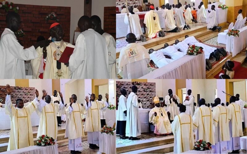 “Do not distort the Word of God”: Cardinal Ameyu to Four Newly Ordained Deacons for Juba Archdiocese in South Sudan