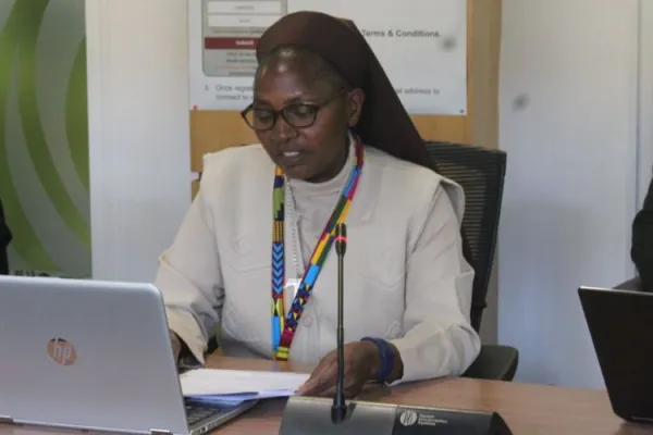 The Executive Director of the Justice, Peace, and Integrity of Creation Franciscans Africa (JPIC-FA), Sr. Mary Francis Wangari. Credit: ACI Africa.