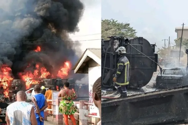 At least eight people died in the explosion of a tanker in Tiko within the Catholic Diocese of Buea in Cameroon on 12 December 2025. Credit: Buea Diocese