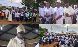 2025 Annual Pilgrimage to the Marian Shrine of Our Lady, Queen of Peace in Virginia in Liberia’s Catholic Archdiocese of Monrovia. Credit: Radio Maria Liberia/St. Joseph Parish Media Team