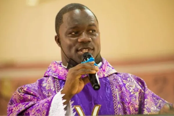 The Chaplain of the Holy Family Ghanaian Catholic Community Church in Italy, Fr. Albert Kyei Danso. Credit: SKY FM
