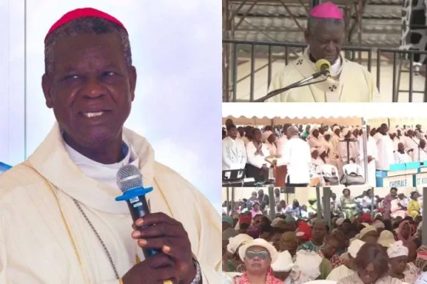 Archbishop Samuel Kleda of the Catholic Archdiocese of Douala in Cameroon. Credit: Douala Archdiocese