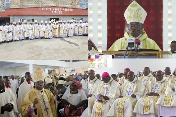 Bishop Agapitus Nfon of Cameroon’s Kumba Catholic Diocese. Credit: NECC