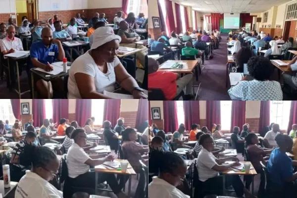 Participants at the ongoing short course on leadership in a synodal Church. Credit: SACBC/Facebook page.